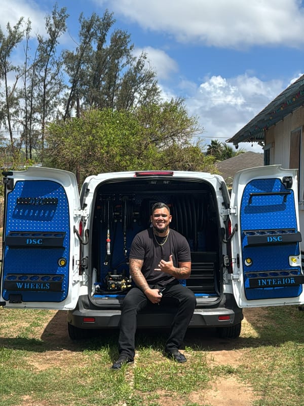 Kaeo Castillo, owner of Palala Precision Detailing
